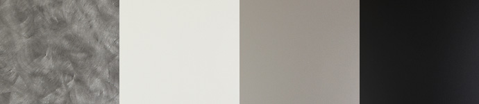 Four Cabinet Box Colors There are four cabinet box colors to choose from.