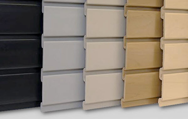 The 8 SlatWall Panel Colors You Will Find On GarageCabinets.com