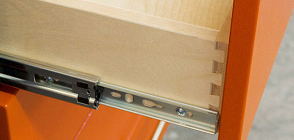 9 Ply Baltic Birch Dovetailed  Drawer Boxes Used In WorkSpace Garage Cabinets