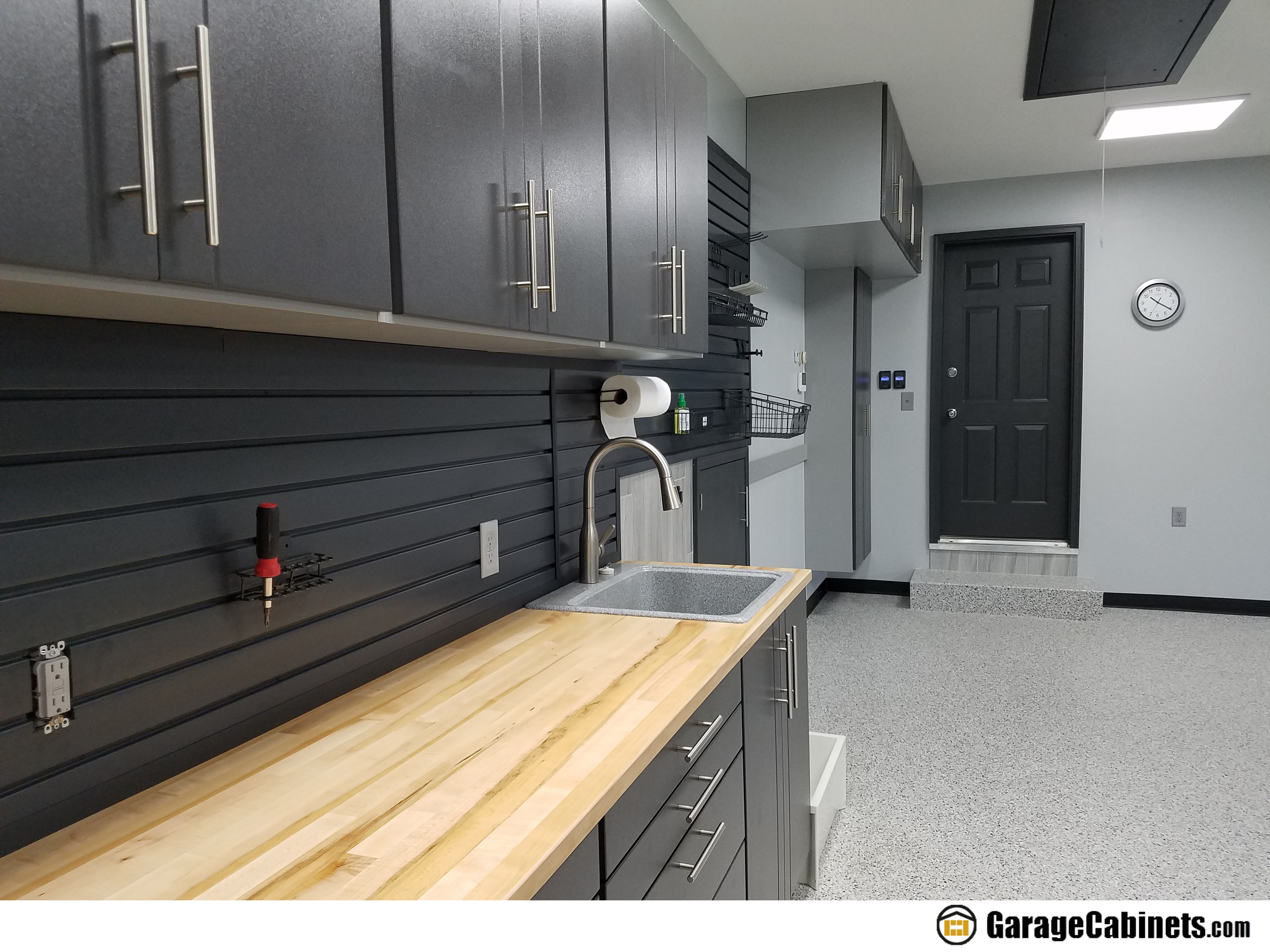 All Dream Garages Must Include A Garage Workbench With Storage