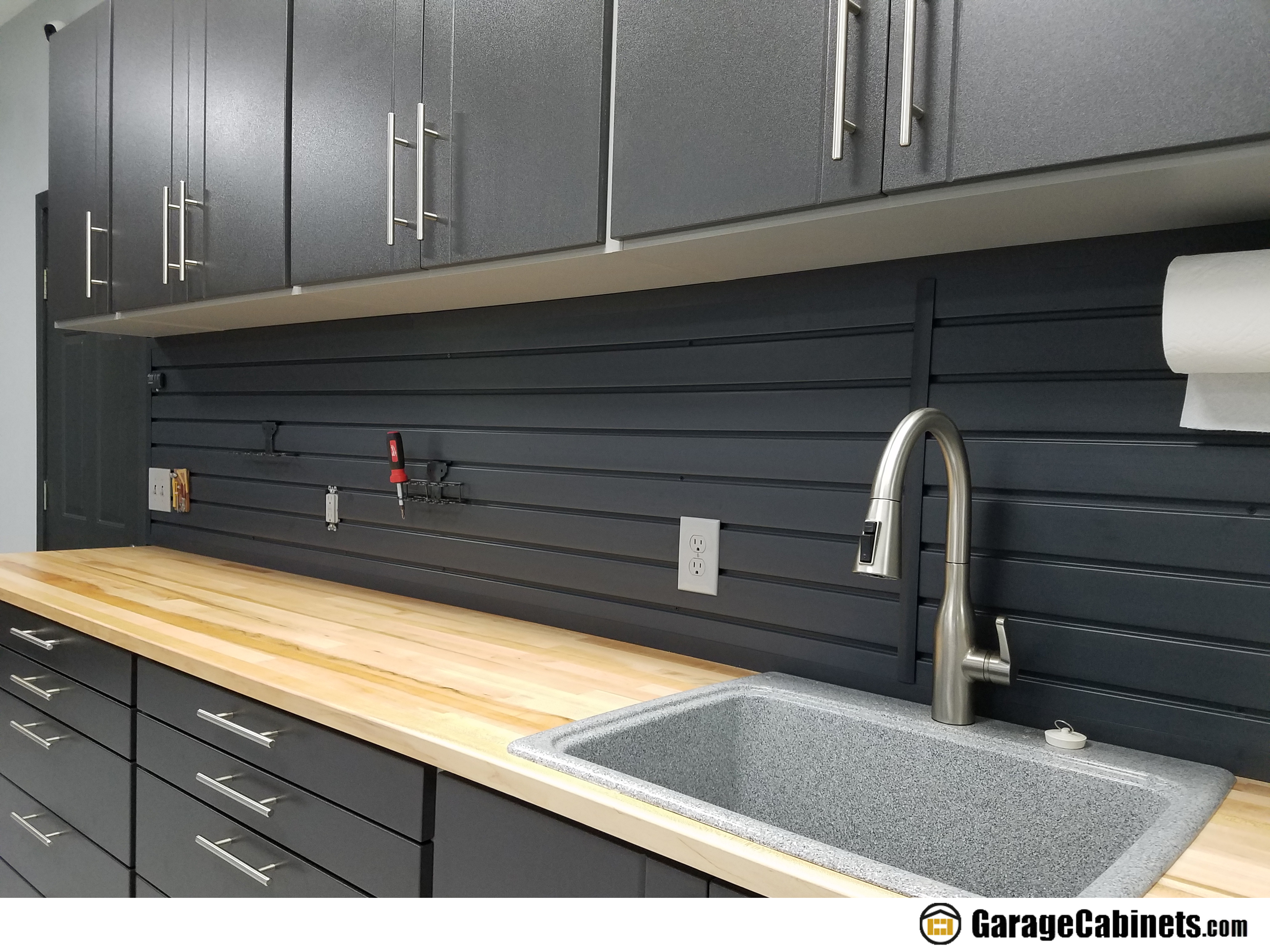 All Dream Garages Must Include A Garage Workbench With Storage