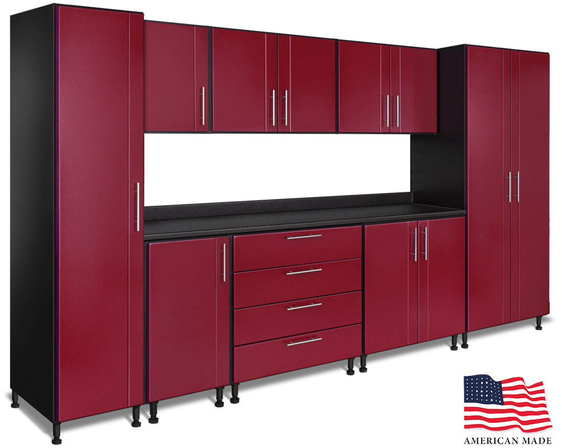 burgundy-10ft-cabinets-right-facing-on-white