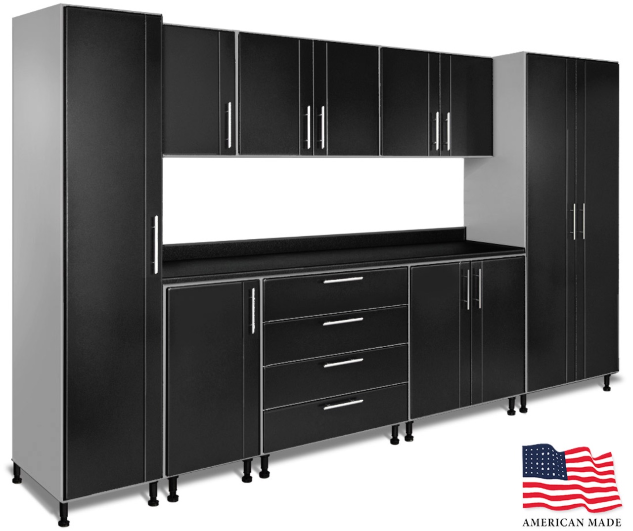 garage cabinets grey example