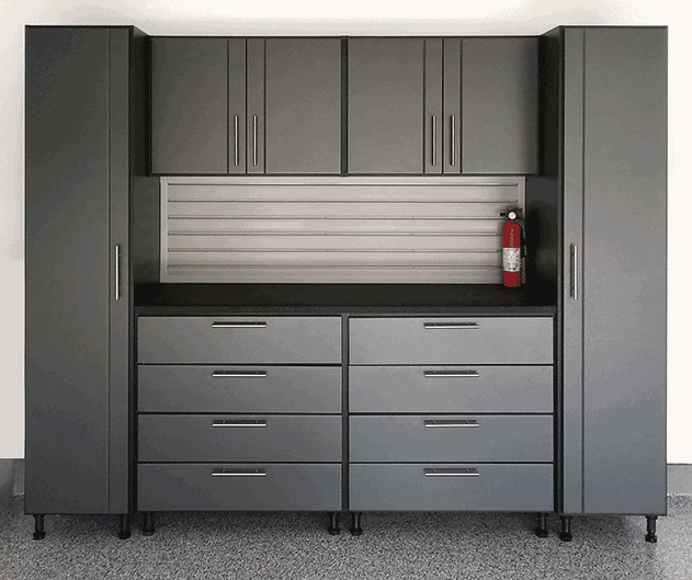 Utility Garage Storage Cabinet Systems & Designs