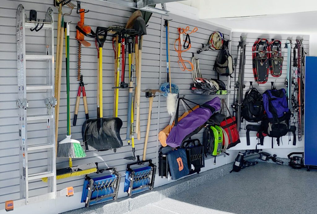 Slatwall Panels & Slatwall Accessories For Garage Organization